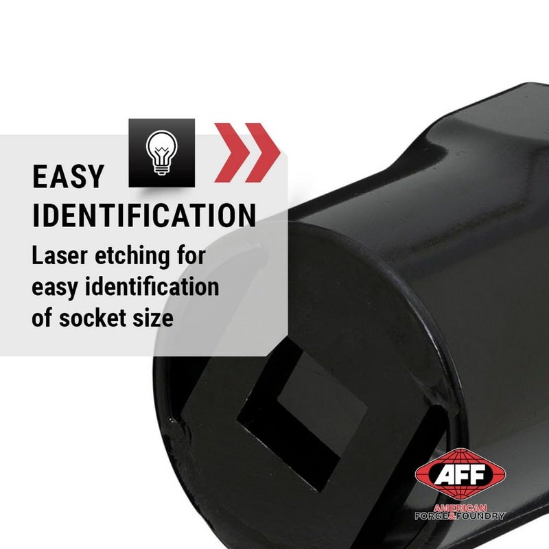 AFF 3/4" Drive Wheel Bearing Locknut Socket (Available in 6 or 8 Points & Multiple Sizes) - Image 5